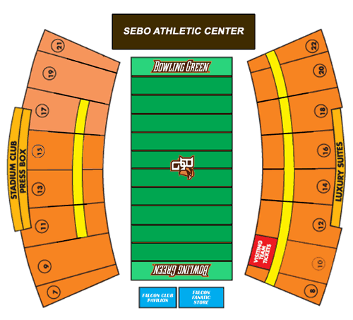 Doyt Perry Stadium Seating Chart