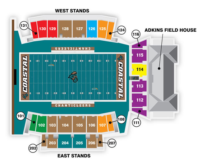 Coastal Carolina Chanticleers 2017 Football Schedule Coastal Carolina Chanticleers 2017 Football Schedule