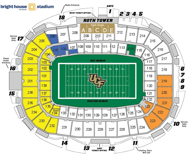 UCF Knights 2012 Football Schedule